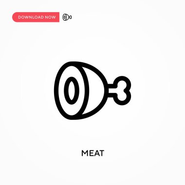 Et Basit vektör simgesi. Web sitesi veya mobil uygulama için modern, basit düz vektör çizimi
