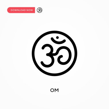 Om Basit vektör simgesi. Web sitesi veya mobil uygulama için modern, basit düz vektör çizimi