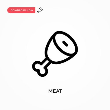 Et Basit vektör simgesi. Web sitesi veya mobil uygulama için modern, basit düz vektör çizimi