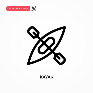 Kano Basit vektör simgesi. Web sitesi veya mobil uygulama için modern, basit düz vektör çizimi