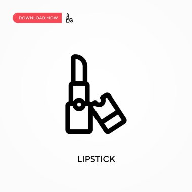 Ruj basit vektör simgesi. Web sitesi veya mobil uygulama için modern, basit düz vektör çizimi