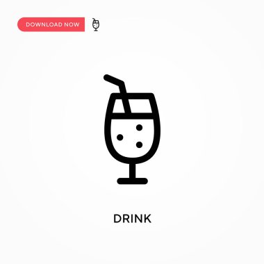 Basit vektör simgesini iç. Web sitesi veya mobil uygulama için modern, basit düz vektör çizimi