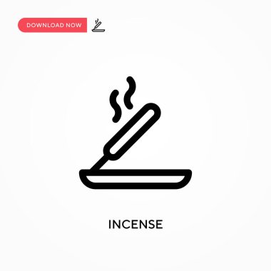 Tütsü basit vektör simgesi. Web sitesi veya mobil uygulama için modern, basit düz vektör çizimi