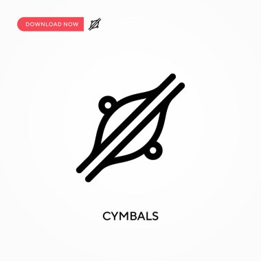 Ziller basit vektör simgesi. Web sitesi veya mobil uygulama için modern, basit düz vektör çizimi