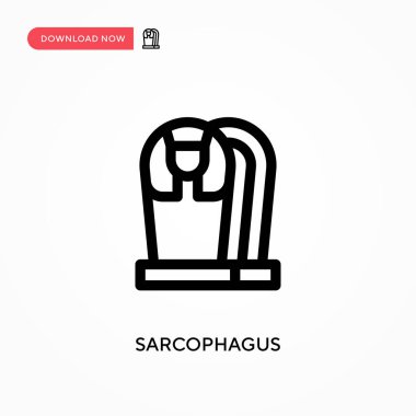 Lahit basit vektör simgesi. Web sitesi veya mobil uygulama için modern, basit düz vektör çizimi