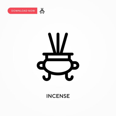 Tütsü basit vektör simgesi. Web sitesi veya mobil uygulama için modern, basit düz vektör çizimi