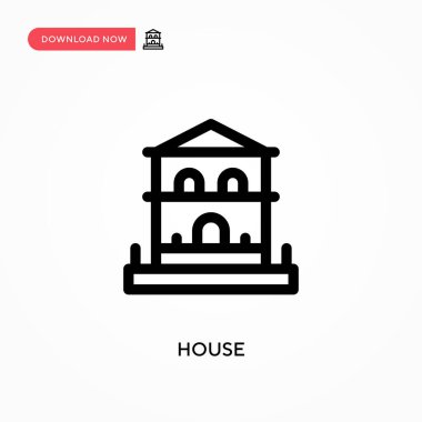 Basit vektör simgesi. Web sitesi veya mobil uygulama için modern, basit düz vektör çizimi