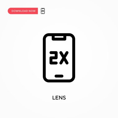 Basit vektör simgesi. Web sitesi veya mobil uygulama için modern, basit düz vektör çizimi