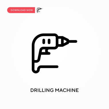 Sondaj makinesi basit vektör simgesi. Web sitesi veya mobil uygulama için modern, basit düz vektör çizimi