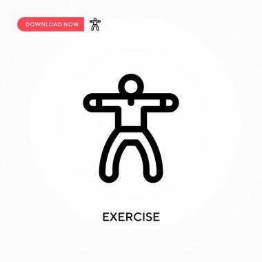 Basit vektör simgesini çalıştır. Web sitesi veya mobil uygulama için modern, basit düz vektör çizimi