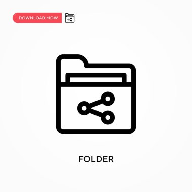 Dizin Basit vektör simgesi. Web sitesi veya mobil uygulama için modern, basit düz vektör çizimi