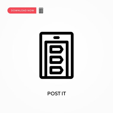 Basit vektör simgesi olarak gönder. Web sitesi veya mobil uygulama için modern, basit düz vektör çizimi