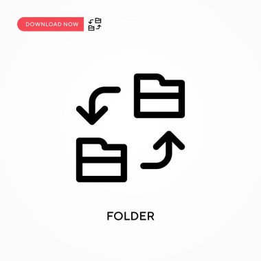Dizin Basit vektör simgesi. Web sitesi veya mobil uygulama için modern, basit düz vektör çizimi