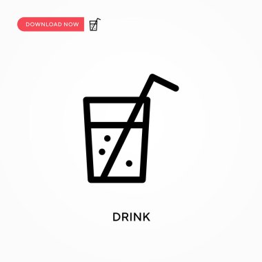 Basit vektör simgesini iç. Web sitesi veya mobil uygulama için modern, basit düz vektör çizimi