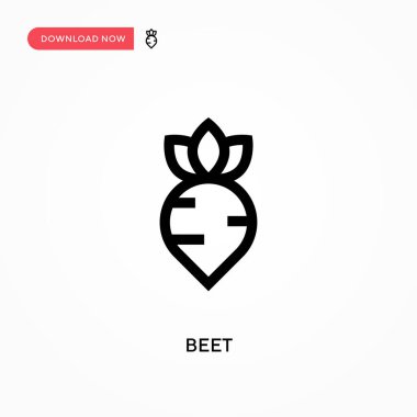 Pancar basit vektör simgesi. Web sitesi veya mobil uygulama için modern, basit düz vektör çizimi