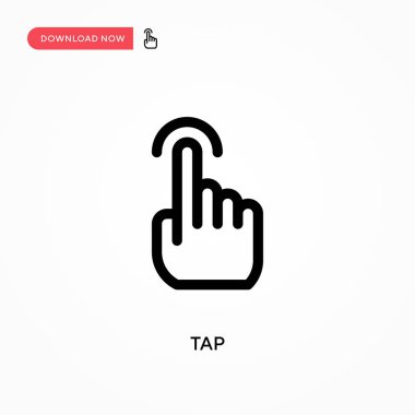 Basit bir vektör simgesi. Web sitesi veya mobil uygulama için modern, basit düz vektör çizimi