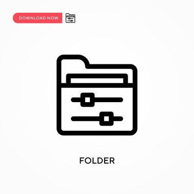 Dizin Basit vektör simgesi. Web sitesi veya mobil uygulama için modern, basit düz vektör çizimi