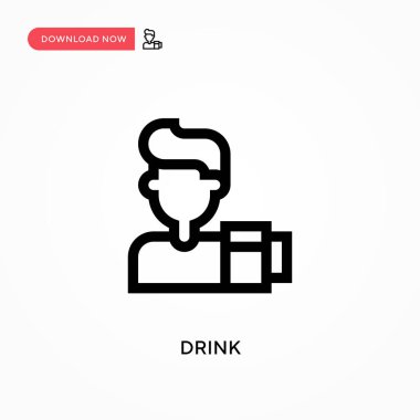 Basit vektör simgesini iç. Web sitesi veya mobil uygulama için modern, basit düz vektör çizimi