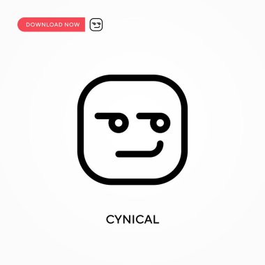 Alaycı Basit vektör simgesi. Web sitesi veya mobil uygulama için modern, basit düz vektör çizimi