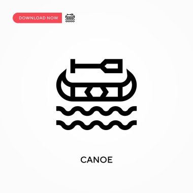 Kano Basit vektör simgesi. Web sitesi veya mobil uygulama için modern, basit düz vektör çizimi