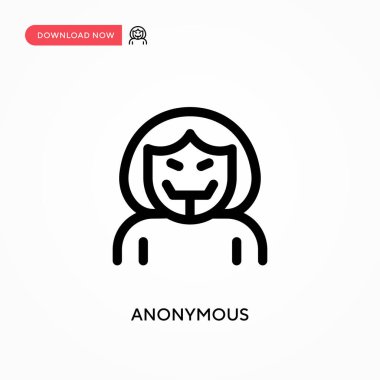 İsimsiz Basit vektör simgesi. Web sitesi veya mobil uygulama için modern, basit düz vektör çizimi