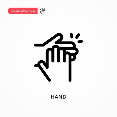 Basit vektör simgesi. Web sitesi veya mobil uygulama için modern, basit düz vektör çizimi