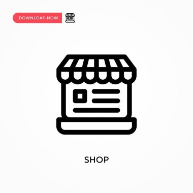 Basit bir vektör ikonu. Web sitesi veya mobil uygulama için modern, basit düz vektör çizimi