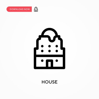 Basit vektör simgesi. Web sitesi veya mobil uygulama için modern, basit düz vektör çizimi