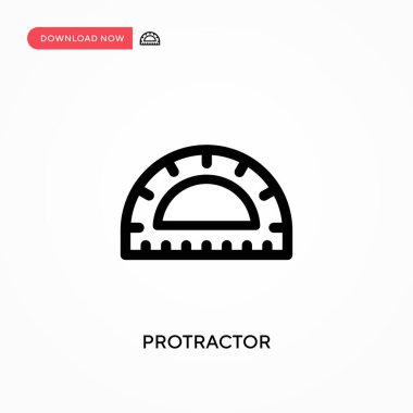 Protektör Basit vektör simgesi. Web sitesi veya mobil uygulama için modern, basit düz vektör çizimi