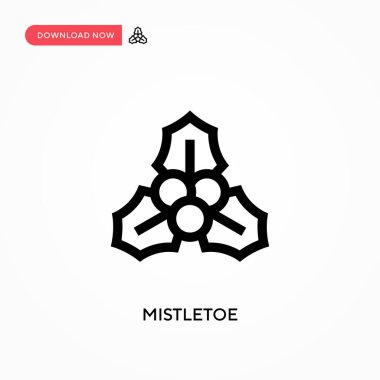 Ökse otu basit vektör simgesi. Web sitesi veya mobil uygulama için modern, basit düz vektör çizimi