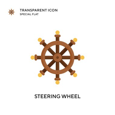 Direksiyon vektör simgesi. Düz çizim. EPS 10 vektörü.