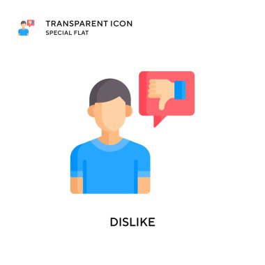 Vektör ikonu gibi değil. Düz çizim. EPS 10 vektörü.