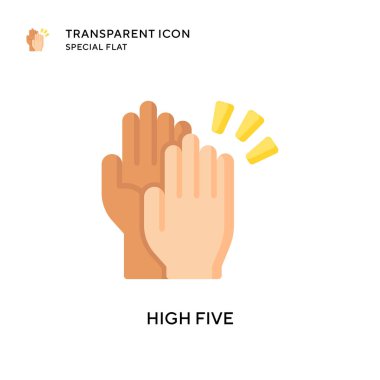 Çak bir vektör simgesi. Düz çizim. EPS 10 vektörü.