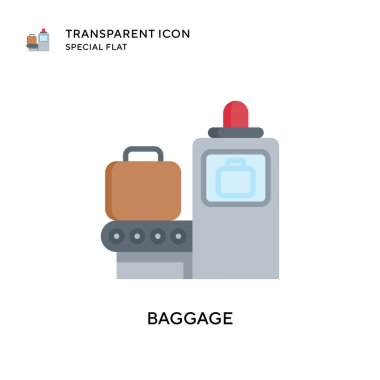 Yük vektör simgesi. Düz çizim. EPS 10 vektörü.