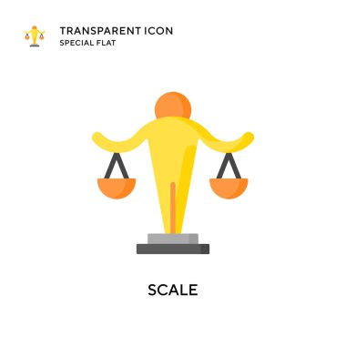 Vektör simgesini ölçekle. Düz çizim. EPS 10 vektörü.