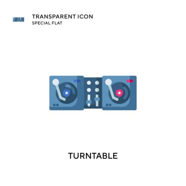 Döndürülebilir vektör simgesi. Düz çizim. EPS 10 vektörü.