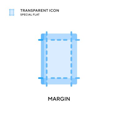 Kenar vektör simgesi. Düz çizim. EPS 10 vektörü.