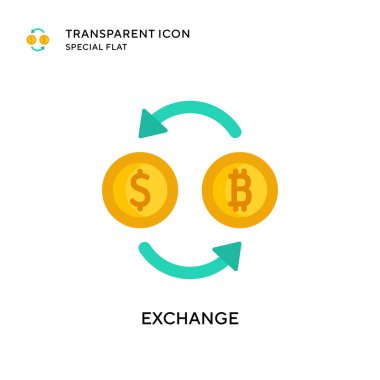 Vektör simgesini değiştir. Düz çizim. EPS 10 vektörü.