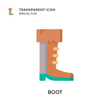 Önyükleme vektör simgesi. Düz çizim. EPS 10 vektörü.