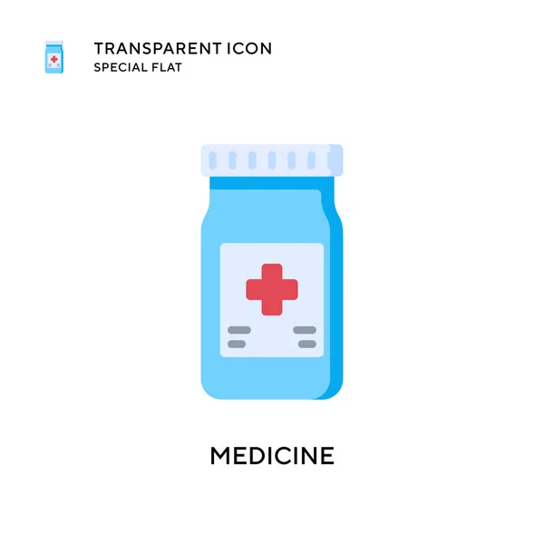 Icono Vector Medicina Ilustración Estilo Plano Eps Vector — Archivo Imágenes Vectoriales