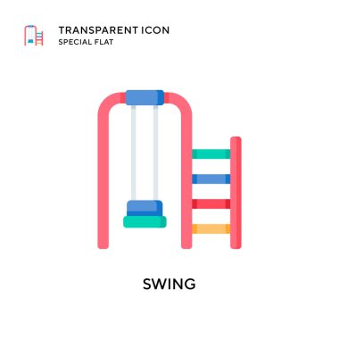 Vektör simgesini salla. Düz çizim. EPS 10 vektörü.
