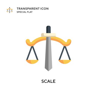 Vektör simgesini ölçekle. Düz çizim. EPS 10 vektörü.