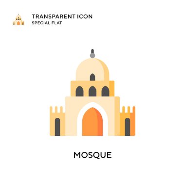 Cami vektör simgesi. Düz çizim. EPS 10 vektörü.