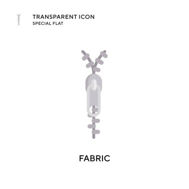 Kumaş vektör simgesi. Düz çizim. EPS 10 vektörü.