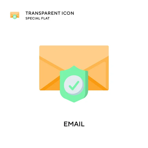 電子メールベクトルアイコン フラットスタイルのイラスト Eps 10ベクトル — ストックベクタ