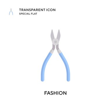 Moda vektör simgesi. Düz çizim. EPS 10 vektörü.