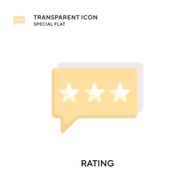 Beğeni vektörü simgesi. Düz çizim. EPS 10 vektörü.