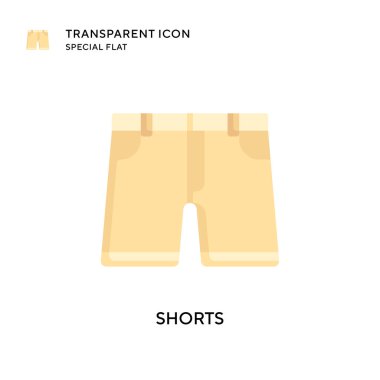 Kısa vektör simgesi. Düz çizim. EPS 10 vektörü.