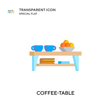 Sehpa vektör simgesi. Düz çizim. EPS 10 vektörü.