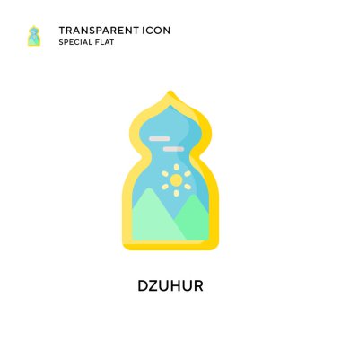 Dzuhur vektör simgesi. Düz çizim. EPS 10 vektörü.